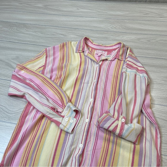 PJ SALVAGE Staycation Loungewear Pastel Stripe Set **Read for size details** - Picture 4 of 16